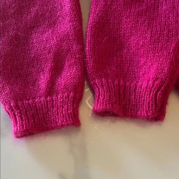 RARE Moschino Couture Graphic Intarsia Mohair Sweater - MSRP $899 - Picture 6 of 7